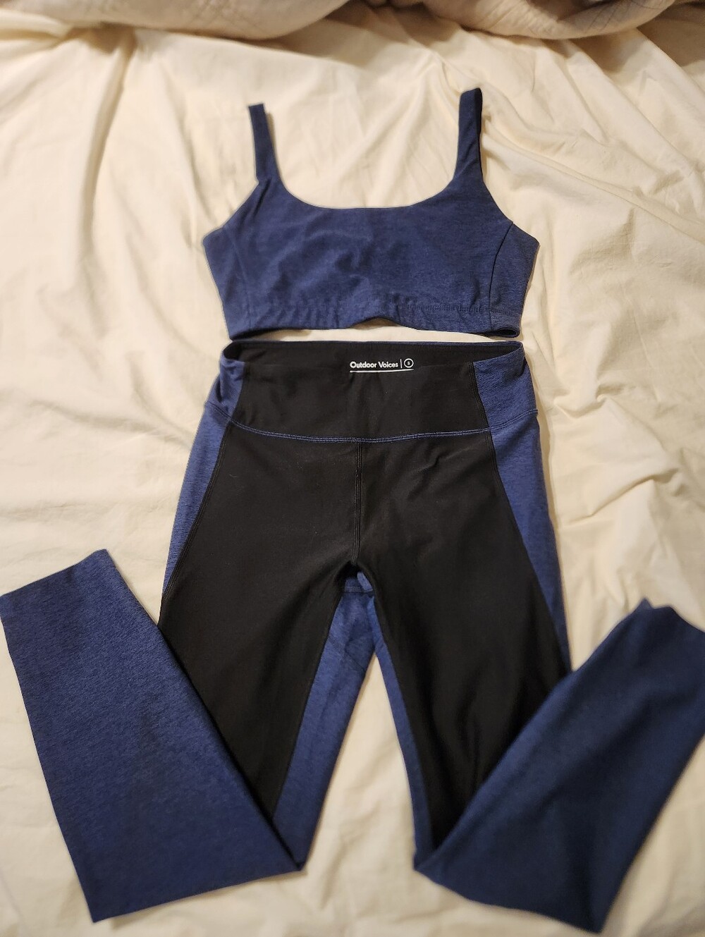Outdoor Voices Colorblock Activewear Set